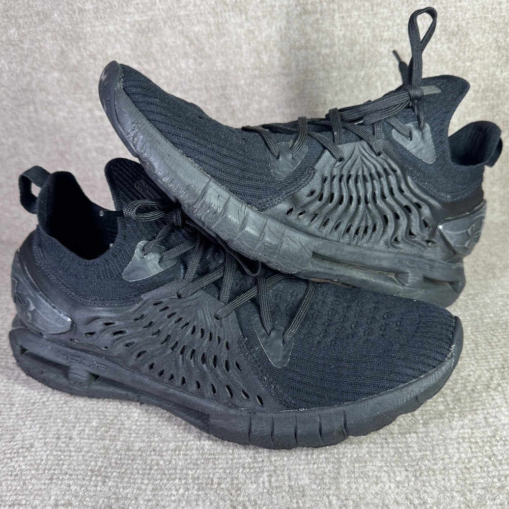 Under Armour HOVR Phantom RN Mens 11 Black Running Shoes 3022590-002